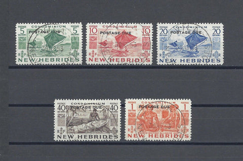 NEW HEBRIDES 1953 D11/15 USED Cat £130