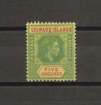 LEEWARD ISLANDS 1943/45 SG 112ba MNH Cat £1200 . CERT