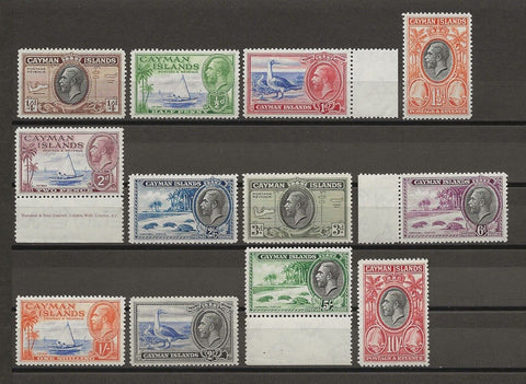 CAYMAN ISLANDS 1935 SG 96/107 MNH Cat £200