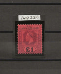 GILBERT & ELLICE ISLANDS 1912/24 SG 24 USED Cat £1600. CERT