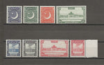 PAKISTAN 1949 SG 44/51 MNH Cat £110