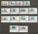 NORFOLK ISLAND 1967/68 SG 77/90 USED Cat £9