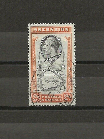 ASCENSION 1934 SG 24a USED Cat £375