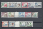 GAMBIA 1953/59 SG 171/85 MNH Cat £110