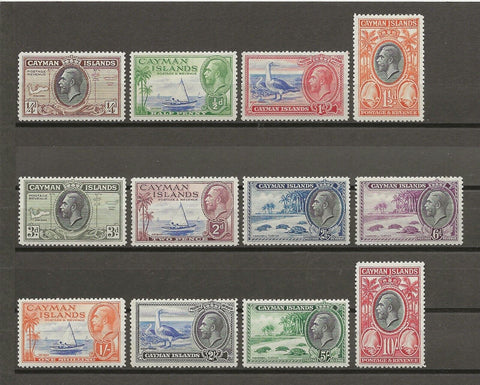 CAYMAN ISLANDS 1935 SG 96/107 MNH Cat £200