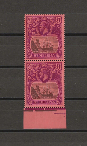 ST HELENA 1922/37 SG 96/96a MNH Cat £4700