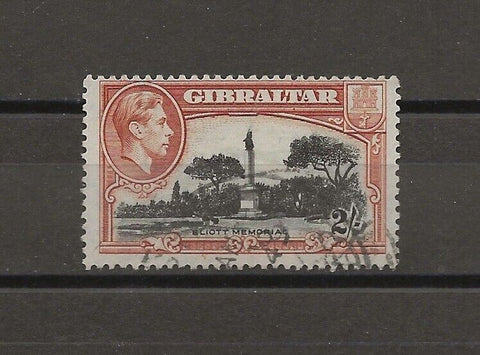 GIBRALTAR 1938/51 SG 128bb USED Cat £550. CERT