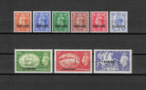 MOROCCO AGENCIES/TANGIER 1950/51 SG 280/288 MINT Cat £60