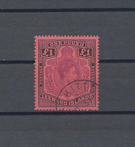 LEEWARD ISLANDS 1942 SG 114a USED Cat £55