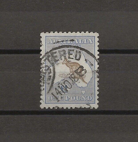 AUSTRALIA 1915/27 SG 44 USED Cat £1600