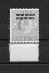 MOROCCO AGENCIES/BRITISH CURRENCY 1907/13 SG 38 MNH Cat £100