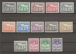 TURKS & CAICOS ISLANDS 1938/45 SG 194/205 MINT Cat £130