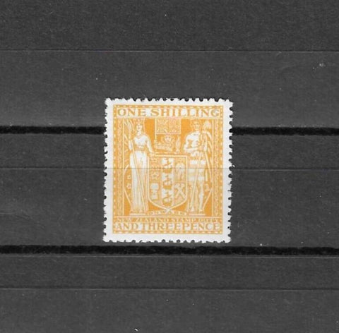 NEW ZEALAND FISCAL 1931/40 SG F146 MNH Cat £18