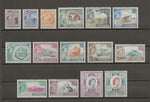 CYPRUS 1955/60 SG 173/87 MNH Cat £120