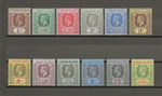 LEEWARD ISLANDS 1912/22 SG 46/57b MINT Cat £120