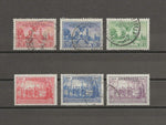 AUSTRALIA 1936/7 SG 161/3, 193/5 USED Cat £32