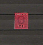 NIGERIA 1914/29 SG 12b MLH Cat £275