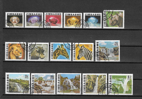 ZIMBABWE 1980 SG 576/90 USED Cat £10