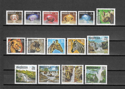 RHODESIA 1978 SG 555/69 USED Cat £3.25