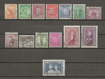 AUSTRALIA 1937/49 SG 164/78 USED Cat £65