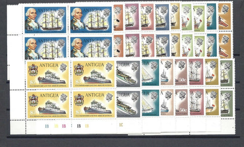 ANTIGUA 1970/75 SG 269/85 MNH Cat £152