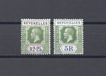 SEYCHELLES 1921/32 SG 122/3 MINT Cat £141