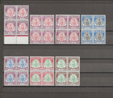 MALAYA/PERAK 1950/56 SG 128/48 + Shades MNH Cat £526