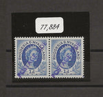 RHODESIA & NYASALAND 1954/56 POSTAGE DUE PAIR