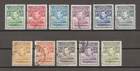 BASUTOLAND 1938 SG 18/28 USED Cat £48