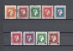 NEW ZEALAND 1954/63 SG O159/67 USED Cat £48