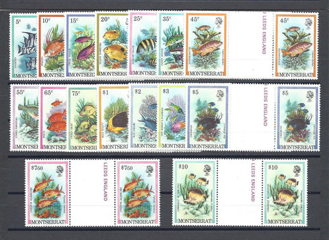 MONTSERRAT 1981 SG 490/505 MNH Cat £32