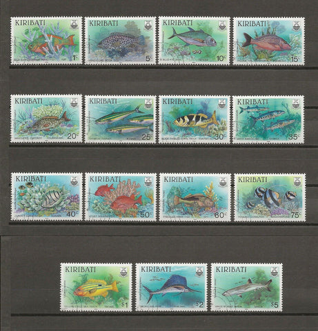 KIRIBATI 1990 SG 326/40 USED Cat £24