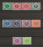 IRELAND 1940/70 SG D5/14 MNH Cat £65