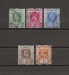 CAYMAN ISLANDS 1905 SG 8/12 USED Cat £130