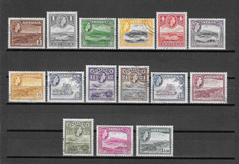 ANTIGUA 1953/62 SG 120a/34 USED Cat £42