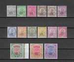 INDIA/JIND STATE 1914/27 SG 64/78 MNH Cat £160