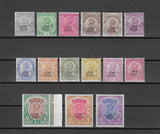 INDIA/JIND STATE 1914/27 SG 64/78 MNH Cat £160