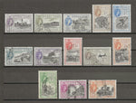 SIERRA LEONE 1956/61 SG 210/22 USED Cat £70