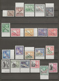 MALTA 1948/53 SG 234/48 MNH Cat £90