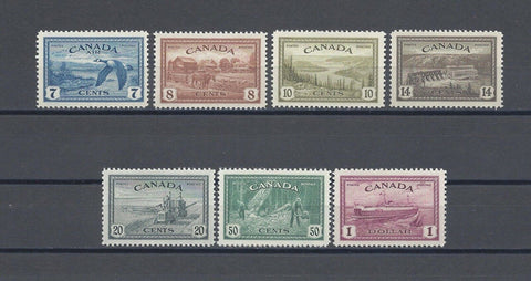 CANADA 1946/47 SG 401/7 MNH Cat £55