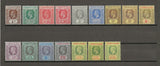 LEEWARD ISLANDS 1912/22 SG 46/57 + Shades MINT Cat £230