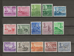 MAURITIUS 1950 SG 17/31 USED Cat £75