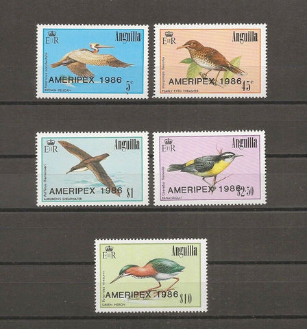 ANGUILLA 1986 SG 715/19  MNH Cat £11.50