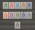 SWAZILAND 1938/54 SG 28/38a MINT Cat £95