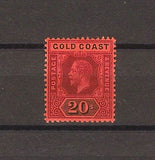 GOLD COAST 1913/21 SG 84 MINT Cat £180