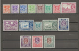 BURMA 1938/40 SG 18b/33 MNH Cat £250