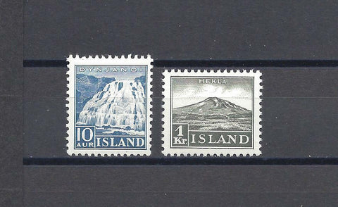 ICELAND 1935 SG 214/5 MNH Cat £87