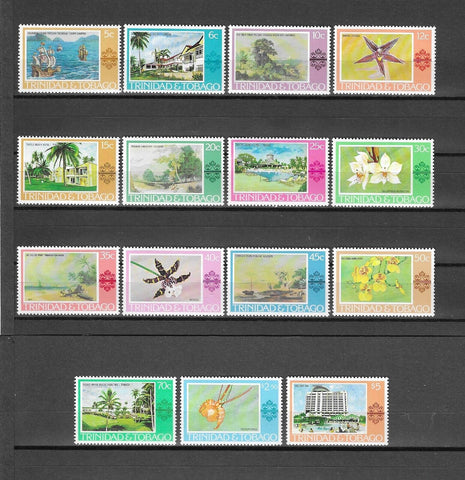 TRINIDAD & TOBAGO 1976 SG 479/95 MNH Cat £19