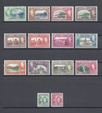 TRINIDAD & TOBAGO 1938/44 SG 246/56 MINT Cat £130