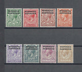 MOROCCO AGENCIES/BRITISH CURRENCY 1914/31 SG 42/9 MINT Cat £65